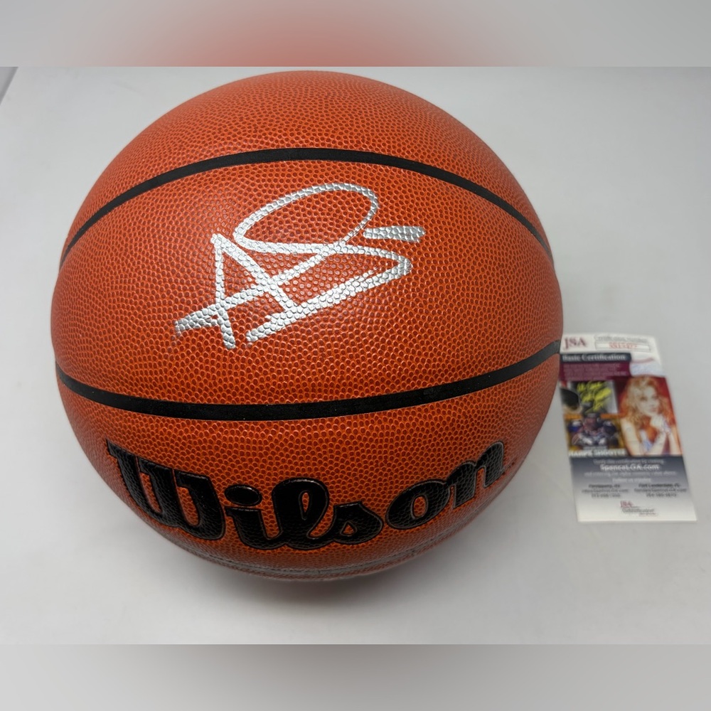 Anfernee Simons signed NBA Basketball Chicago Bulls JSA COA